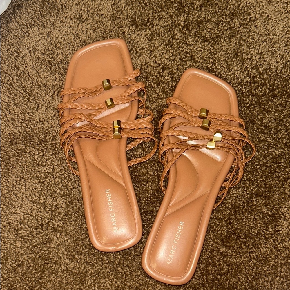 Marc Fisher Women's Tan Sandals